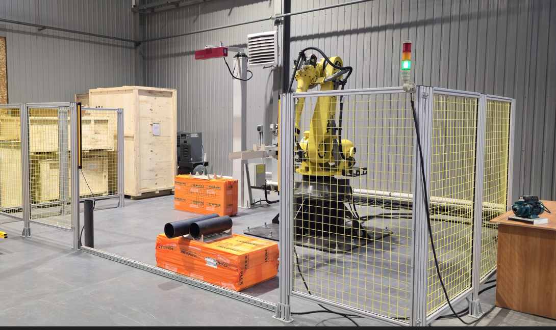 стенд испытательный робот рука