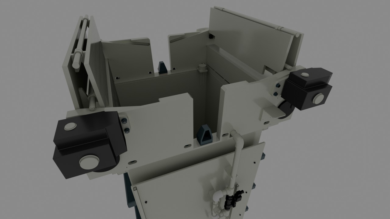 химстойкий электропривод для крышек гальванических ванн