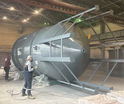 Производство емкостного оборудования на «Заводе ТАГАТ» в Тамбове